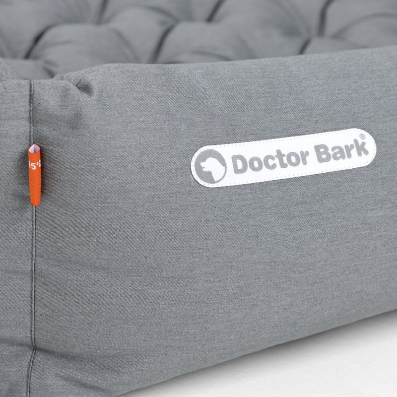 Doctor Bark Hundebett, Grau Melange