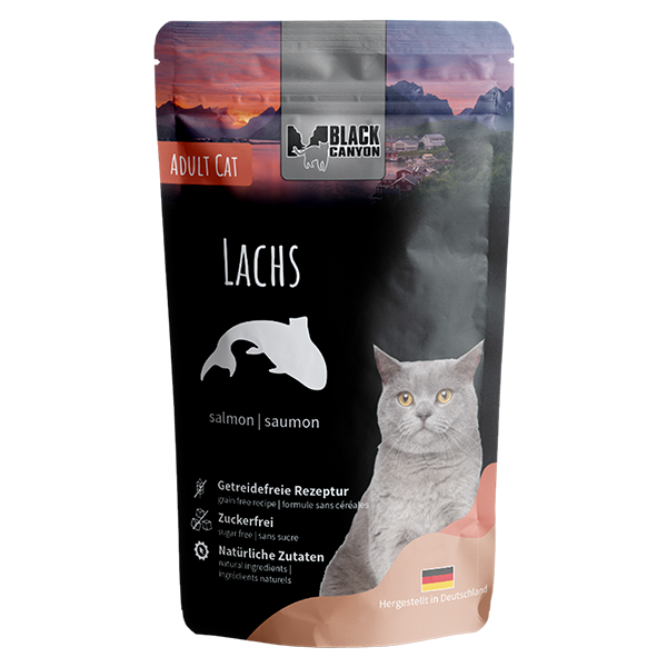 Black Canyon Cat Pouch Zalm