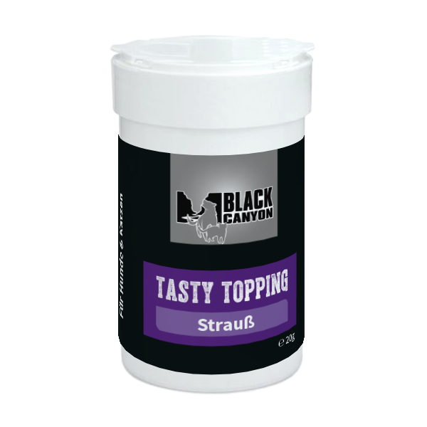 Black Canyon Tasty Topping - Struisvogel 20g