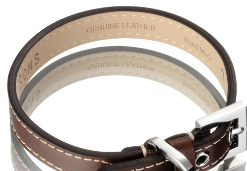 Henessy & Sons Royal halsband, chocolate