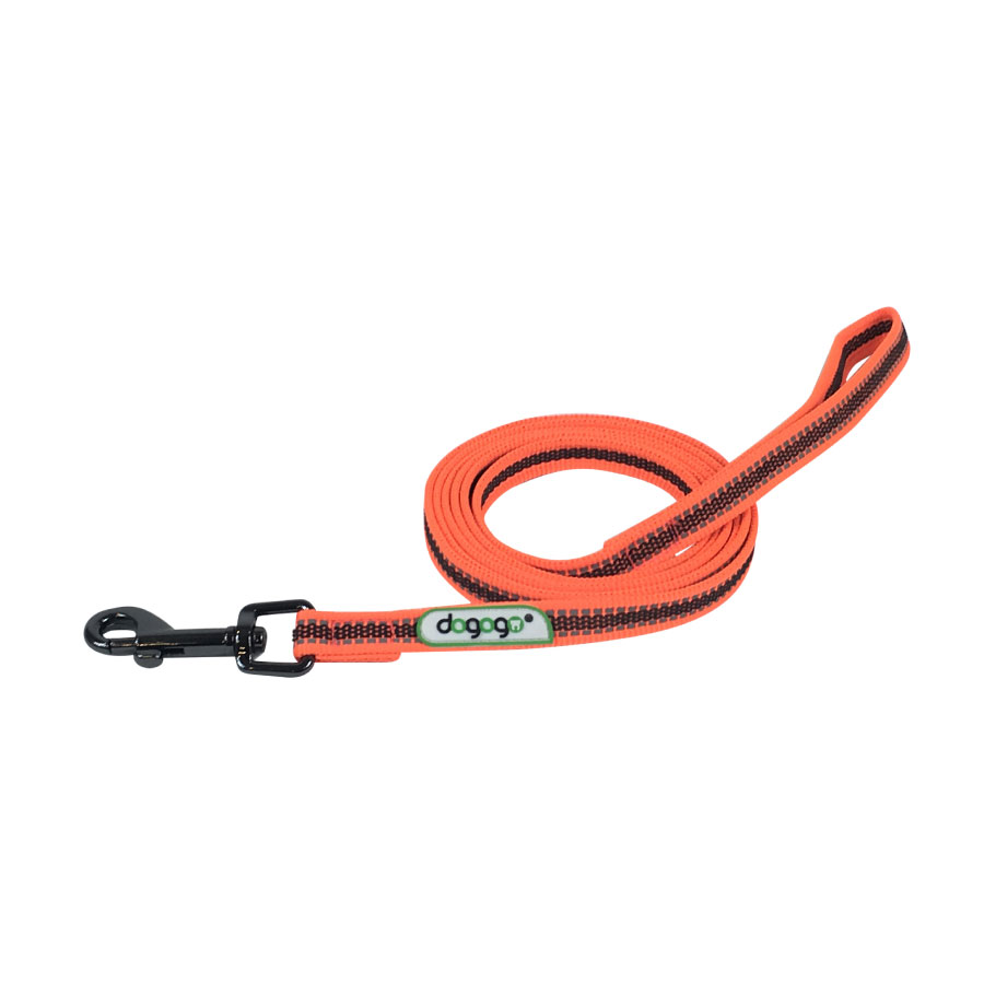 Dogogo Antislip Riem Met Handvat 14mm Oranje