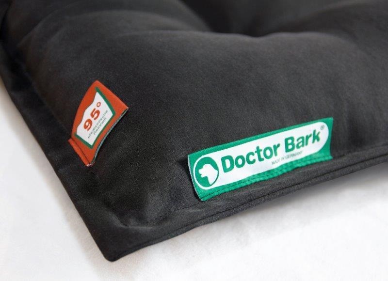 Doctor Bark orthopedisch country kussen, Zwart