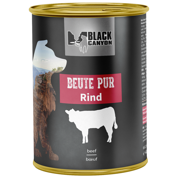 Black Canyon Dog "Beute Pur" - Rund