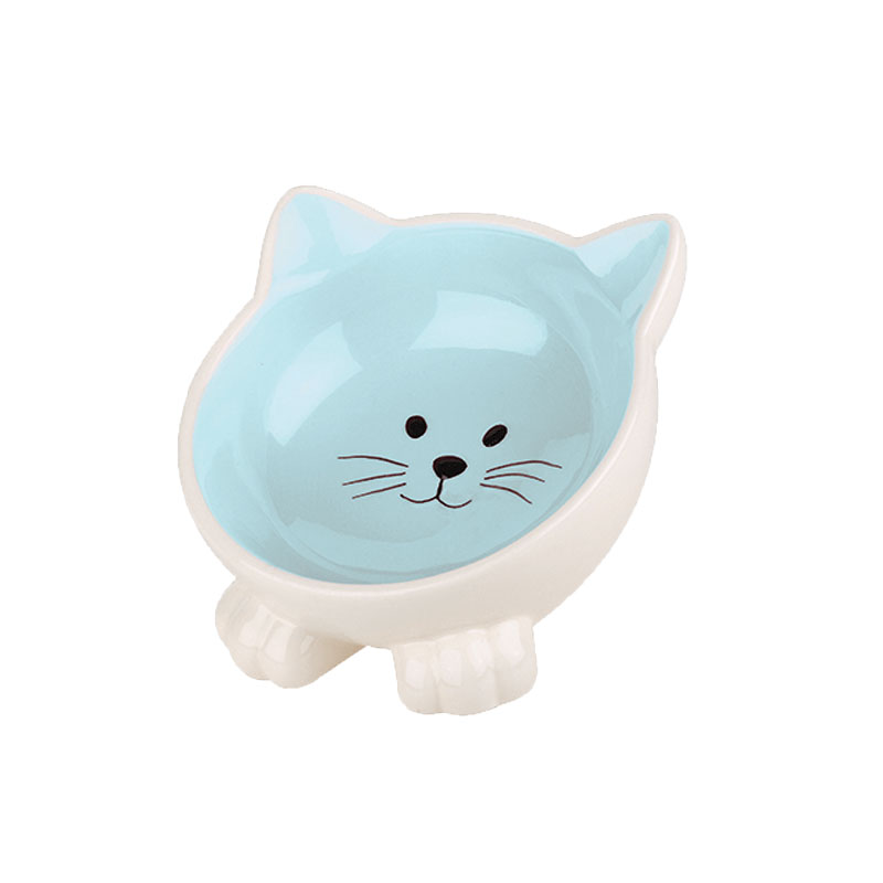 Happy Pet Orb kattenvoerbak en -drinkbak blauw