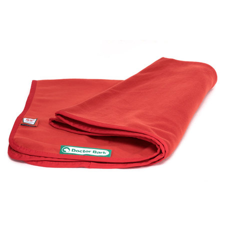 Doctor Bark weiche und kuschelige Fleece Decke Tomate Rot