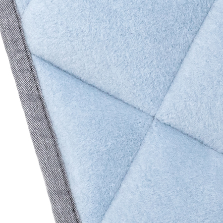 Doctor Bark Fleece Wendedecke Himmel Blau - Hellgrau