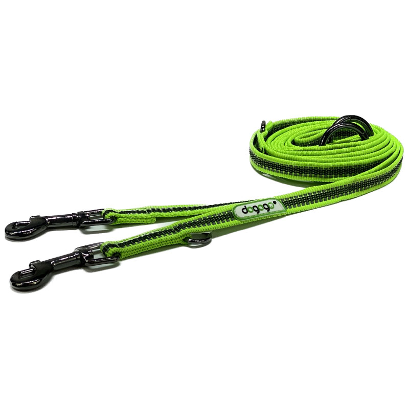 Dogogo verstelbare antislip riem 14mm groen