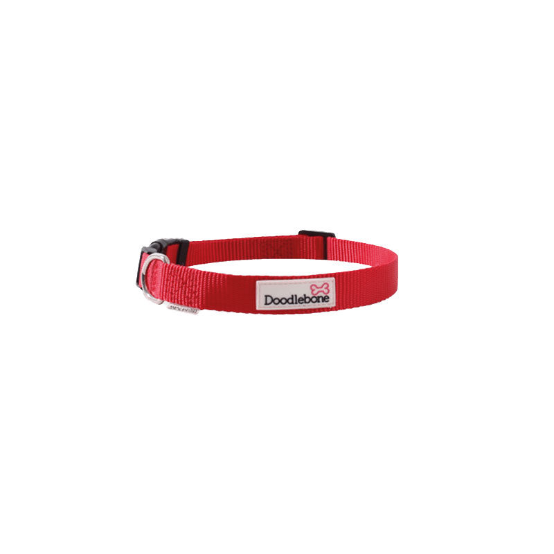 Doodlebone Bold Collar Red