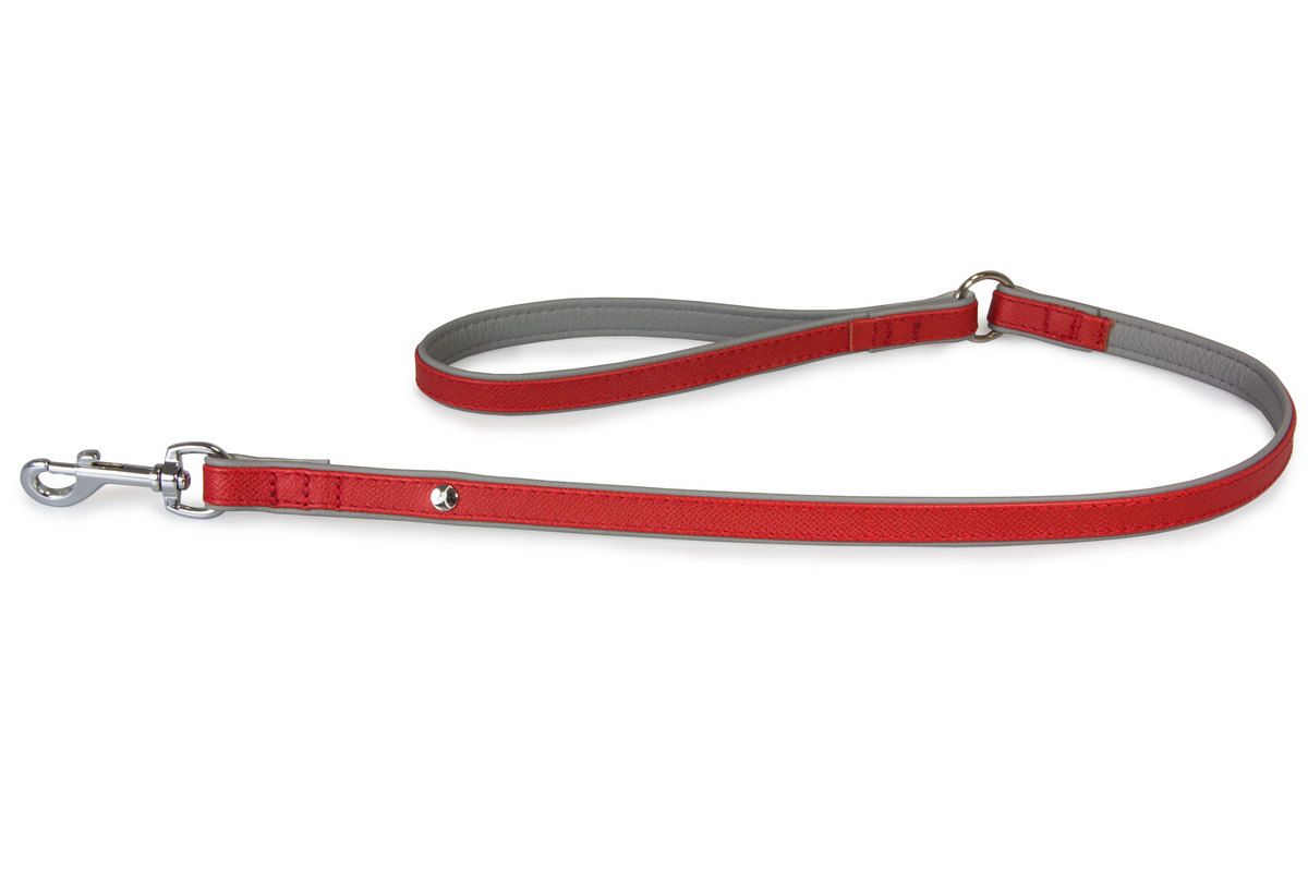 Das Lederband riem Firenze, Carnelian/Stone