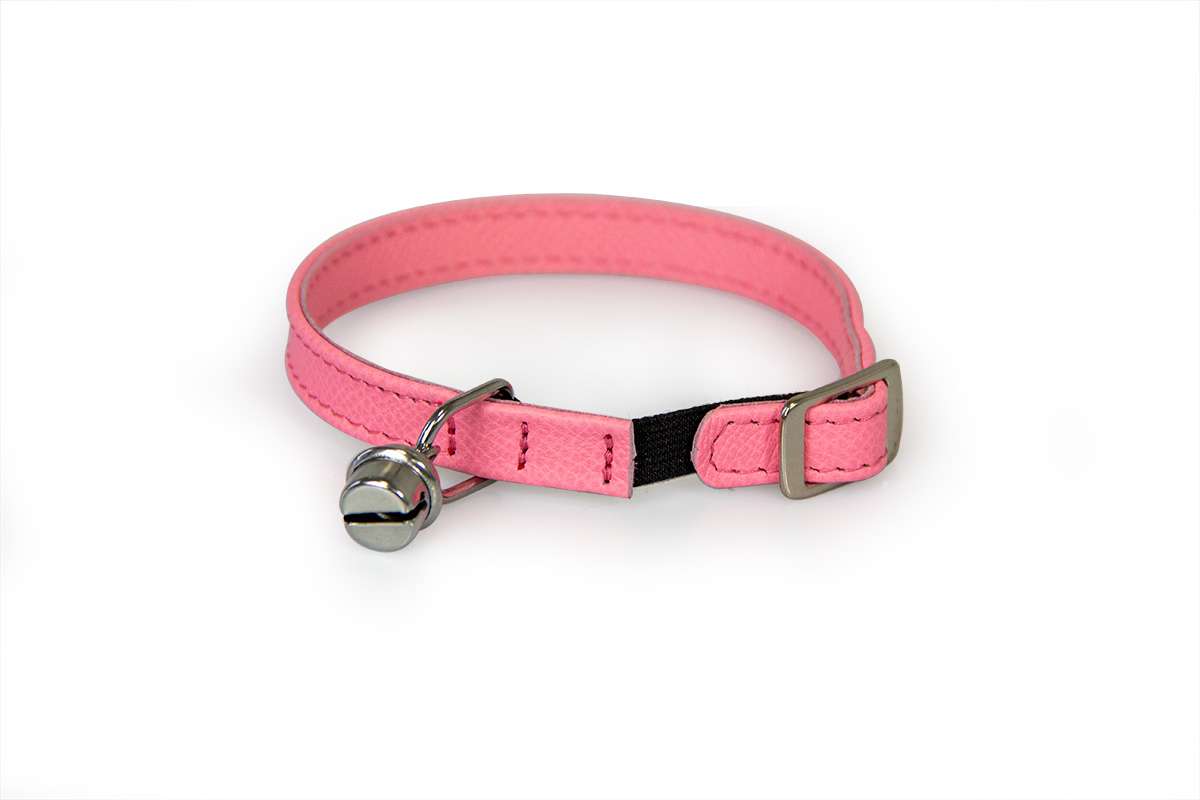 Das Lederband kattenhalsband met elastiek Candy