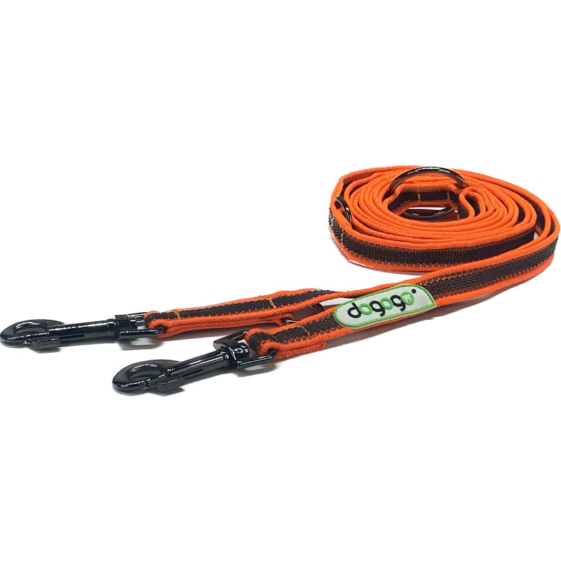 Dogogo verstelbare antislip riem 20mm oranje