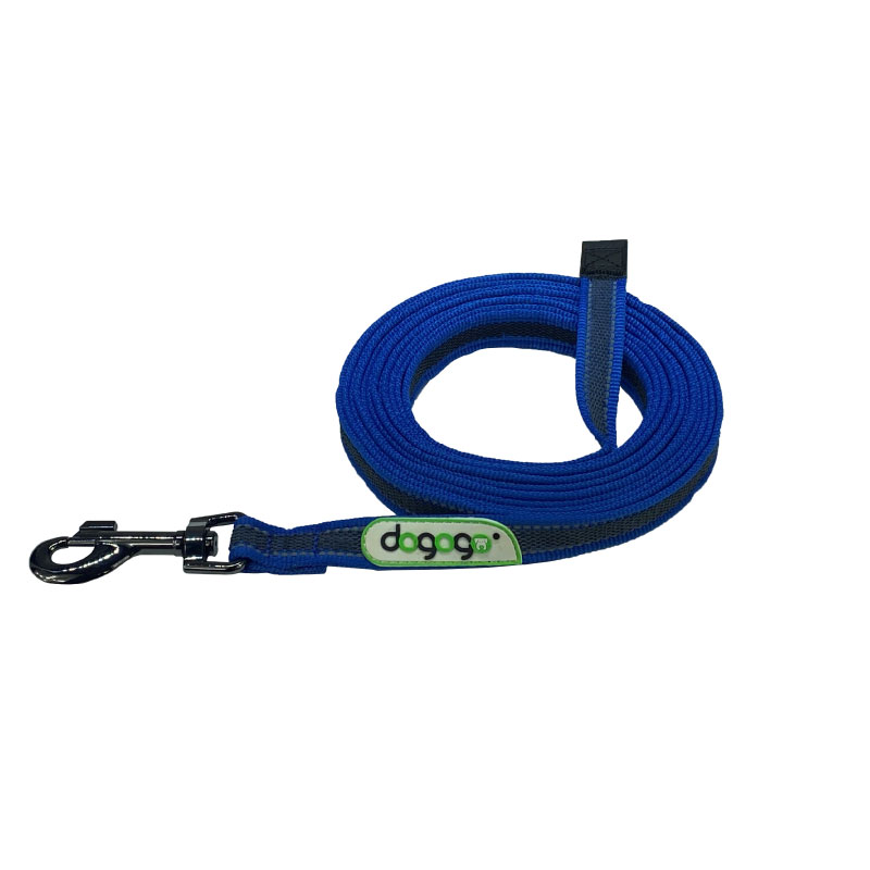 Dogogo Antislip Riem Zonder Handvat 20mm Blauw