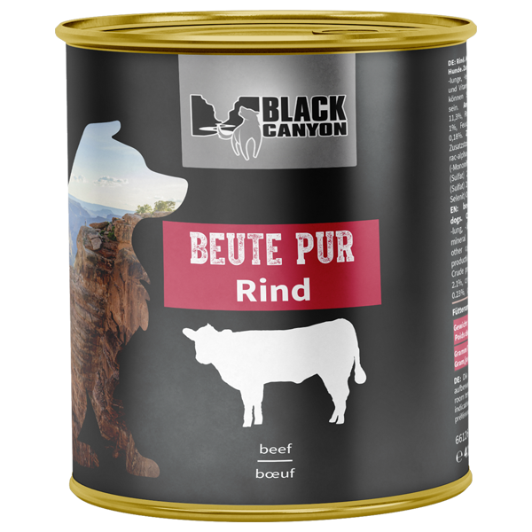 Black Canyon Dog "Beute Pur" - Rund